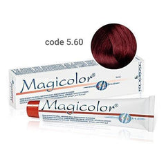 Vopsea de par Kleral Magicolor 5.60 Brilliant Light Reddish Brown 100ml