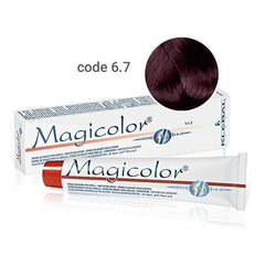 Vopsea de par Kleral Magicolor 6.7 Violet Dark Blonde 100ml