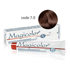 Vopsea de par Kleral Magicolor 7.0 Intense Blonde 100ml