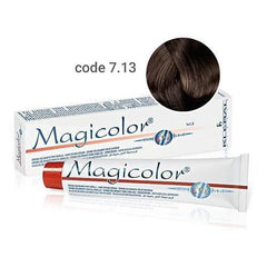 Vopsea de par Kleral Magicolor 7.13 Medium Blonde Beige 100ml
