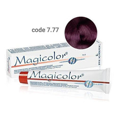Vopsea de par Kleral Magicolor 7.77 Intense Violet Blonde 100ml