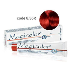 Vopsea de par Kleral Magicolor 8.36R Light Blonde Golden Red 100ml