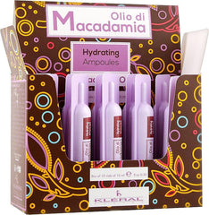 Set 10 fiole hidratante cu ulei de macadamia Kleral