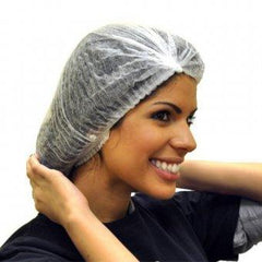 Boneta/casca unica folosinta din TNT alba-100 / BUC/SET