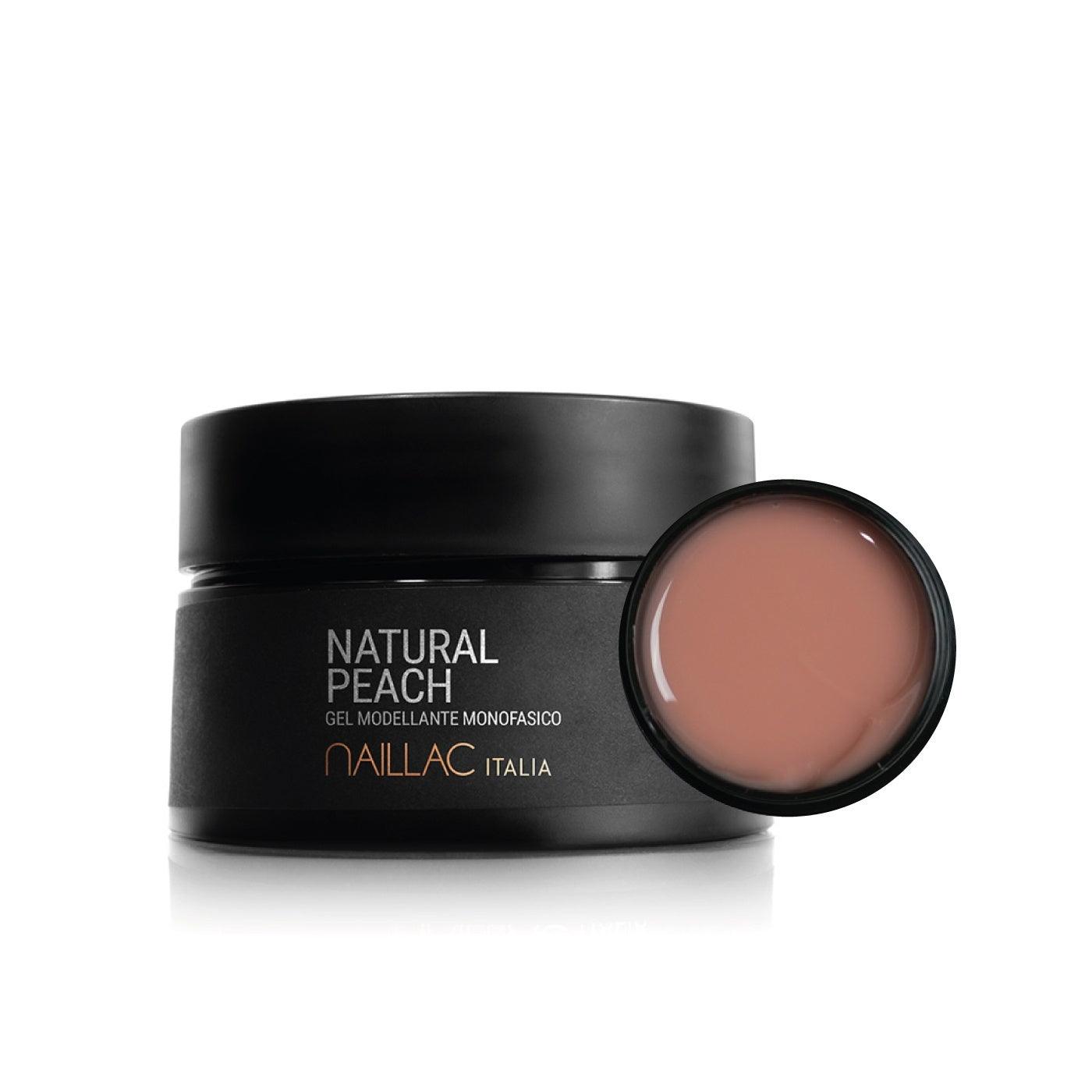Naillac Gel builder monofazic Natural Peach 50ml- natural, resistent, versatil!