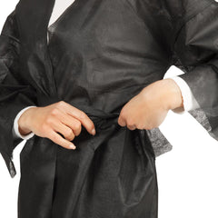 Set Kimono netesut de unica folosinta negru din TNT Labor Pro 10 buc
