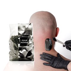 Ceara de epilat elastica granule Silver - pentru barbati ,1 kg Italwax