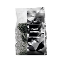 Ceara de epilat elastica granule Silver - pentru barbati ,1 kg Italwax