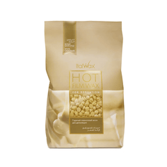 Ceara de epilat elastica granule Ciocolata Alba 1kg Italwax