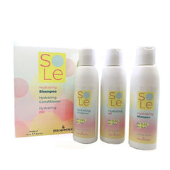 Set Hidratant SoLe fara SLS 3x150ml sampon , balsam si ulei cu orhidee