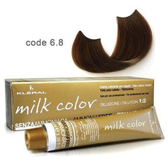 Vopsea par fara amoniac Milk Color 6.8 Hazelnut Dark Blonde 100ml