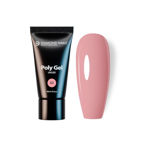 PolyGel Baby Pink 02 Diamond 30ml