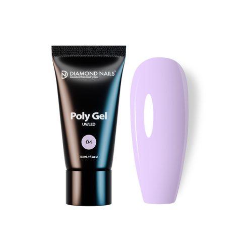Poly Gel Milky Violet 04 Diamond 30ml