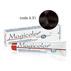Vopsea de par Kleral Magicolor 4.31 Dark Chocolate 100ml