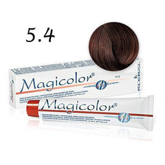 Vopsea Par Kleral Magicolor 5.4 Light Copper Brown 100ml