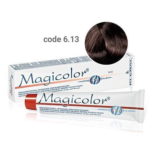 Vopsea de par Kleral Magicolor 6.13 Dark Blonde Beige 100ml