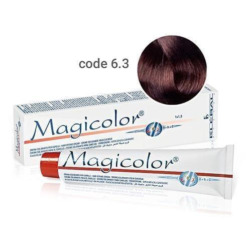 Vopsea de par Kleral Magicolor 6.3 Dark Golden Blonde 100ml