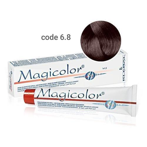 Vopsea de par Kleral Magicolor 6.8 Dark Blonde Brown 100ml