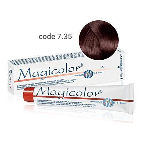 Vopsea de par Kleral Magicolor 7.35 Warm Tobacco Blonde100ml