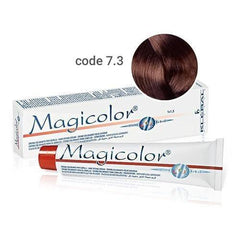 Vopsea  de par  Kleral Magicolor 7.3 Golden Blonde 100ml