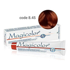Vopsea de  par  Kleral Magicolor 8.45 Light Copper Blonde 100ml