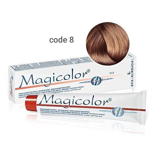 Vopsea de  par Kleral  Magicolor 8 Light Blonde 100ml