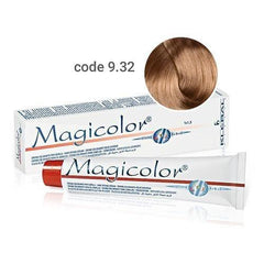 Vopsea de par Kleral Magicolor 9.32 Irridescent Light Beige Matt Blonde 100ml