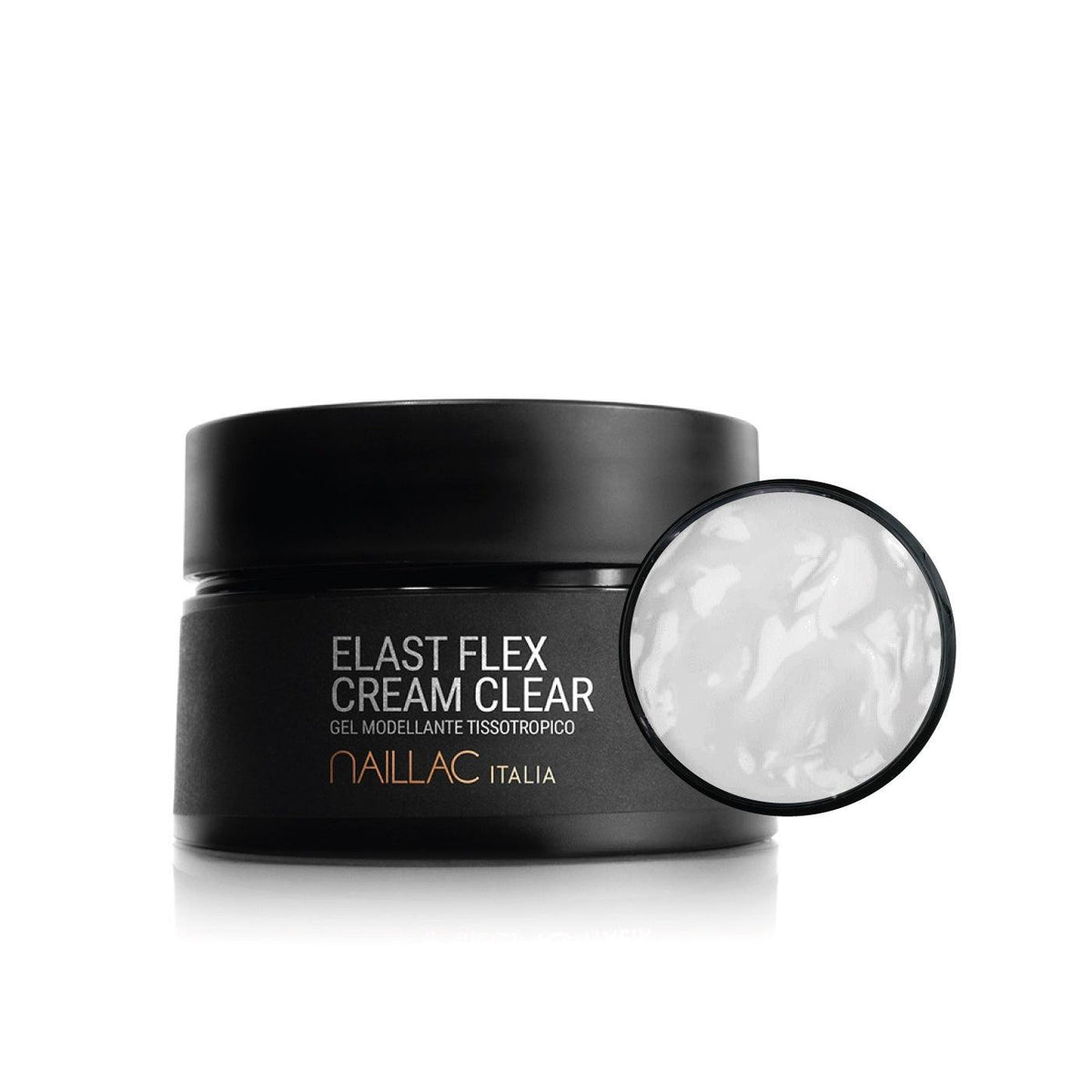 Naillac Gel builder trifazic Elast Flex Cream Clear 50ml