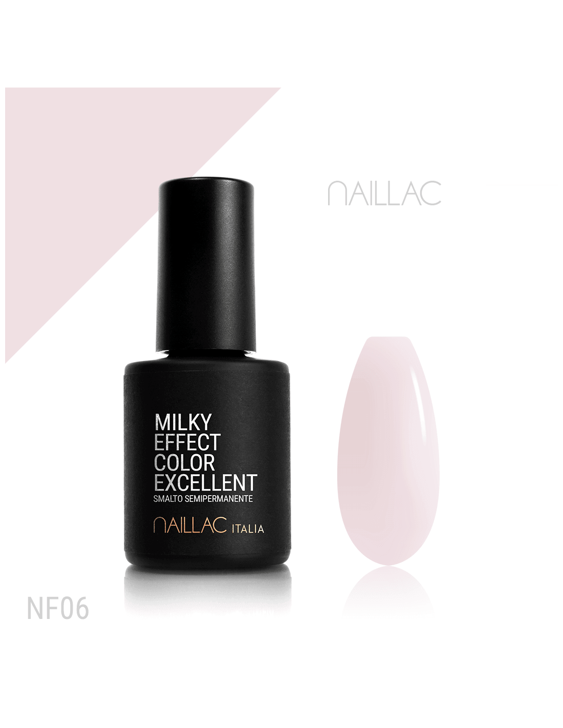 Naillac Oja semipermanenta Milky Cream Effect Cod. NF 06