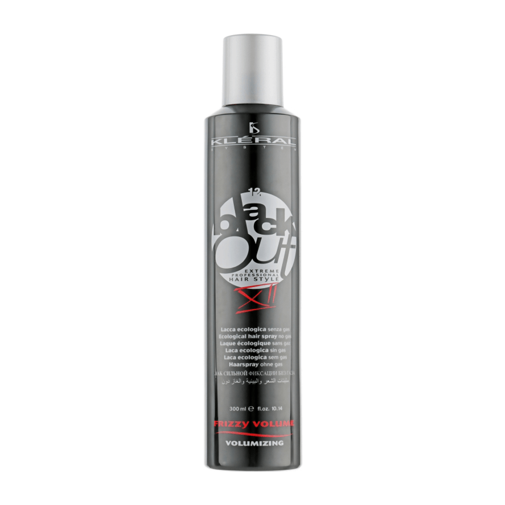 Kleral Blackout Fixativ volumizant fara gaz 300ml