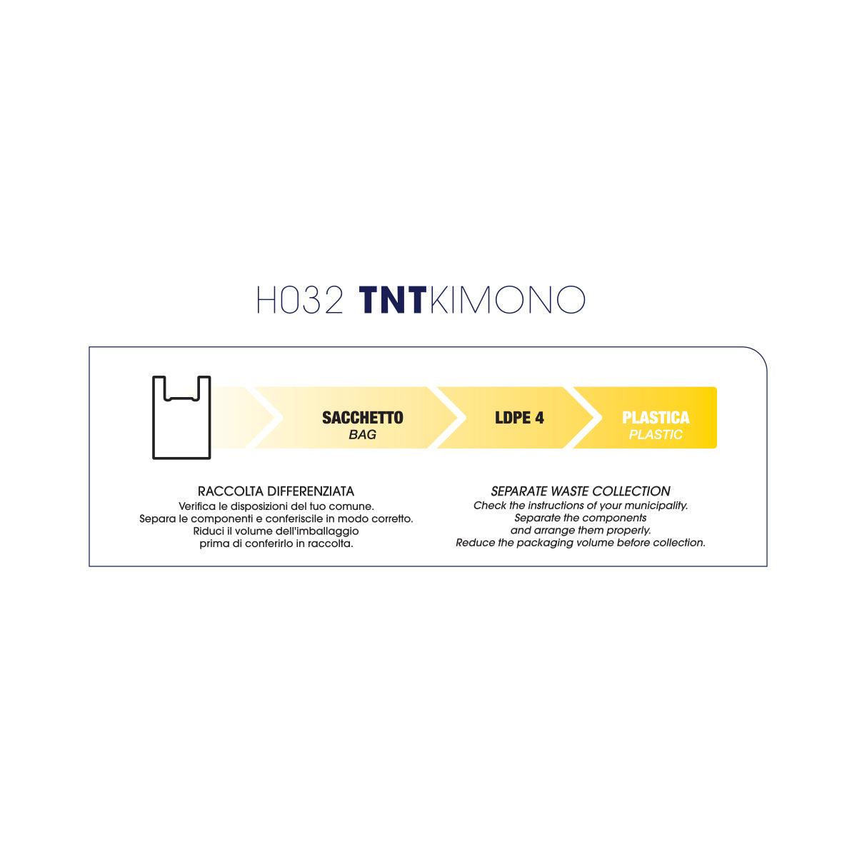Set Kimono netesut de unica folosinta negru din TNT Labor Pro 10 buc