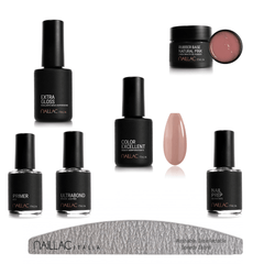 Pachet Start oja semipermanenta si rubber base Naillac