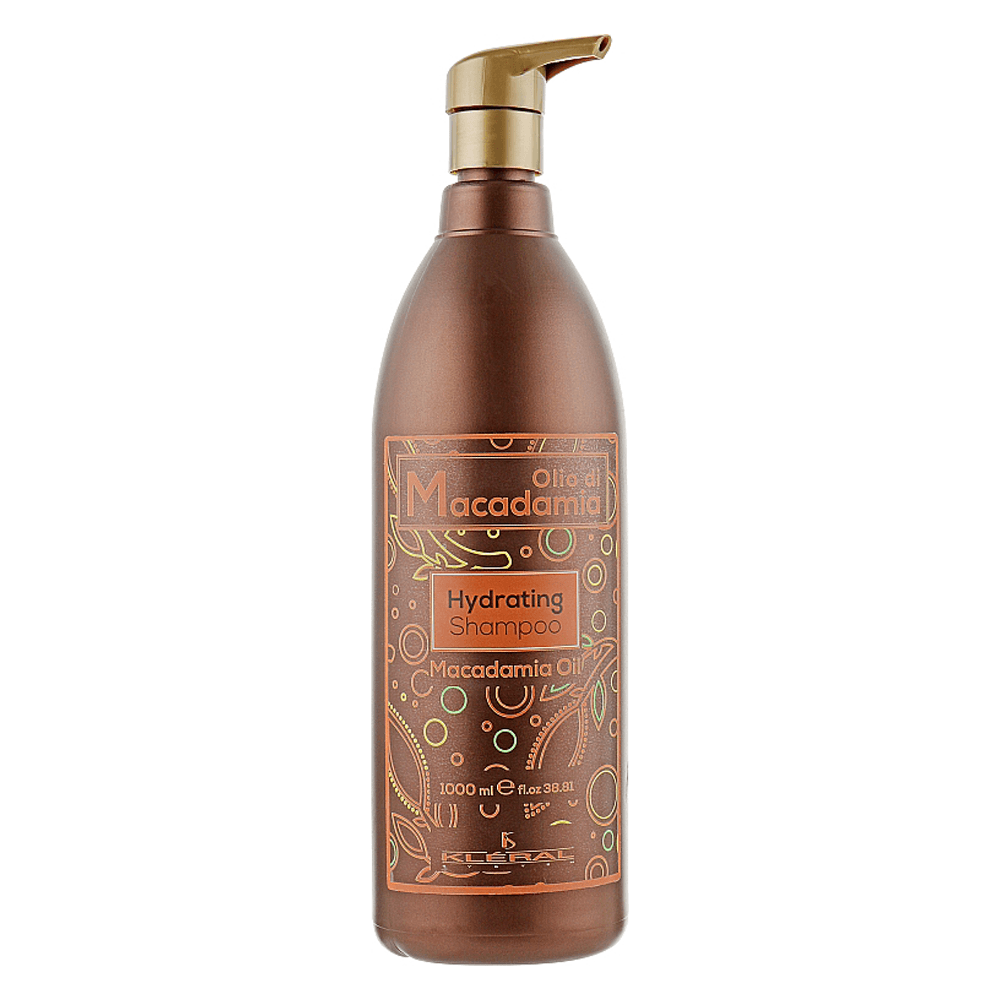 Sampon hidratant cu ulei de Macadamia 1000 ml Kleral