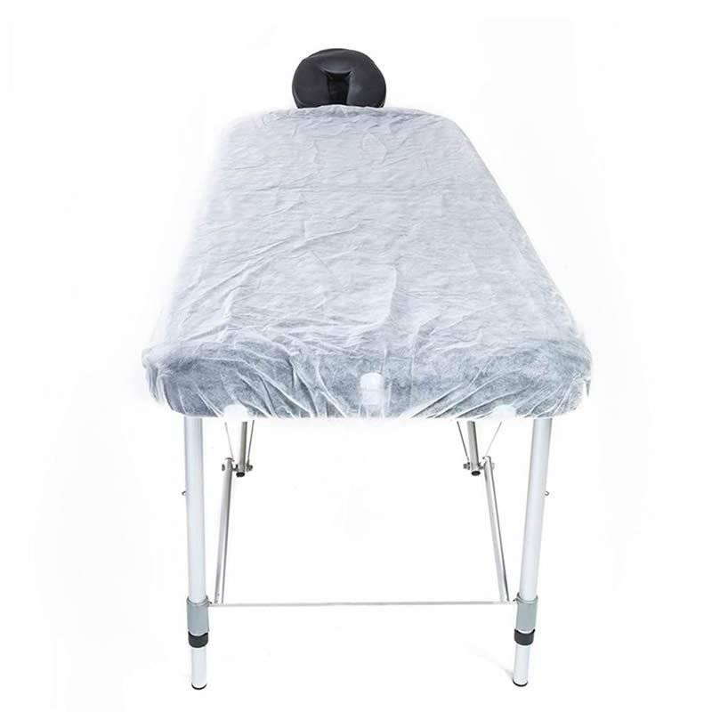 Set 50 buc Cearceaf/Husa Pat Cosmetica cu Elastic 80 x 280cm