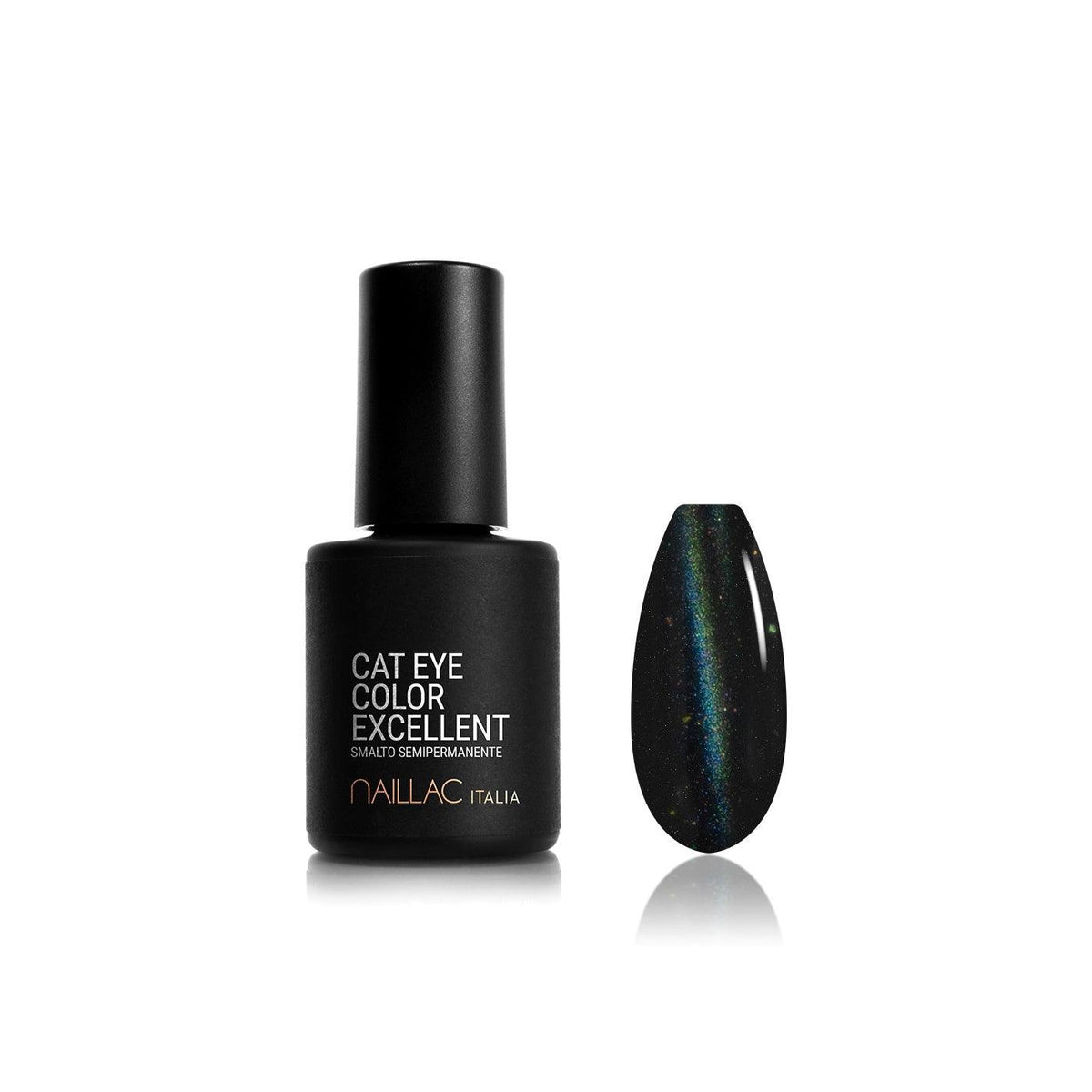 Naillac Cat Eye 5D Oja semipermanenta Aquamarine UV / LED 7ml cod E06
